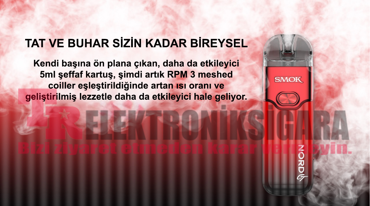 Smok Nord GT 80W Pod Mod Elektronik Sigara