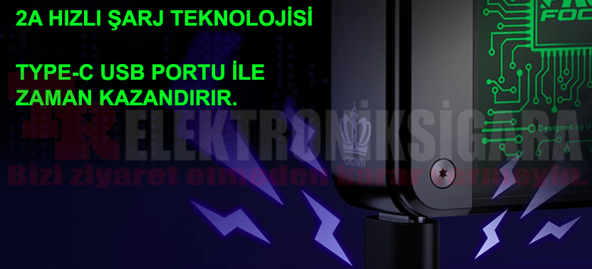 Uwell CROWN B Pod Kit 1150mAh Elektronik Sigara