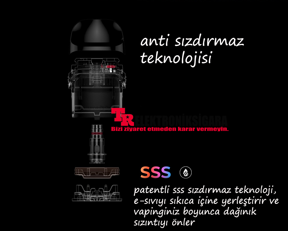 Vaporesso LUXE QS 1000mAh Pod Mod Elektronik Sigara