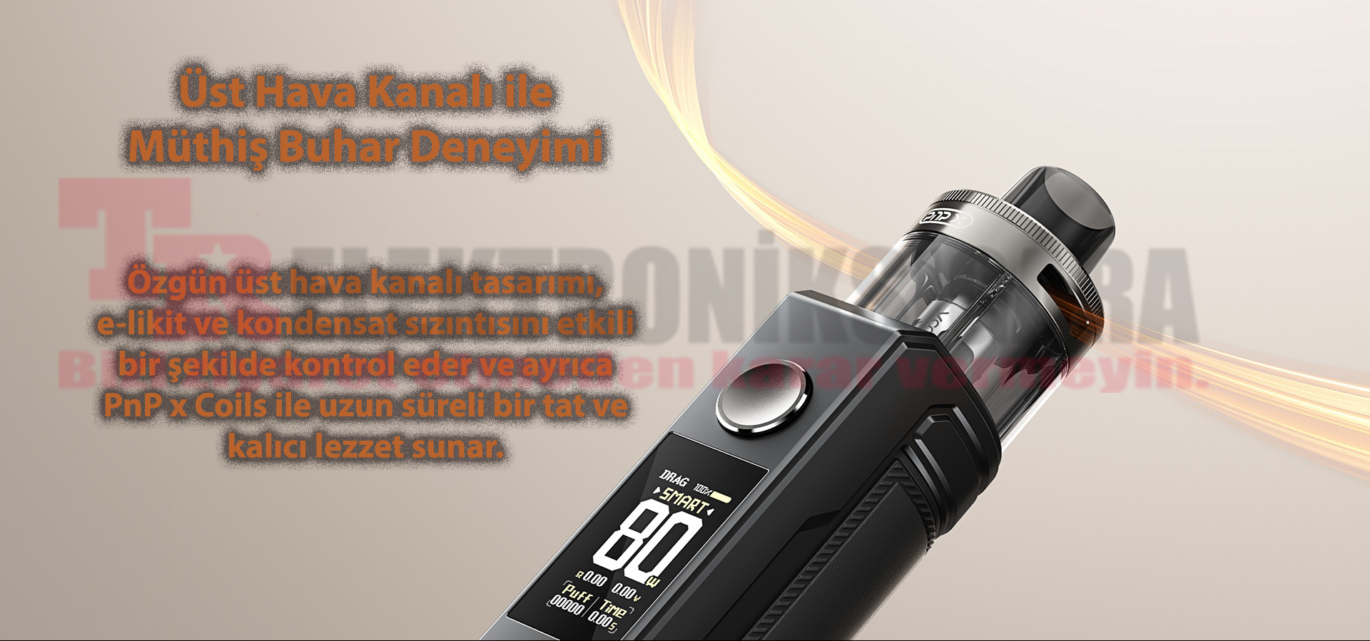 Voopoo Drag X2 Kit 80W Pod Mod Elektronik Sigara