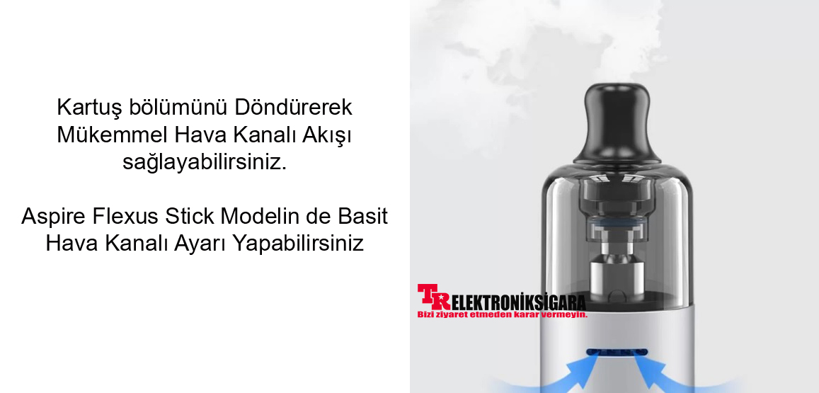 Aspire Flexus Stick 1200mAh Pod Mod Elektronik Sigara
