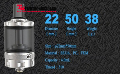Ambtiion Bishop MTL RTA Atomizer 4ml