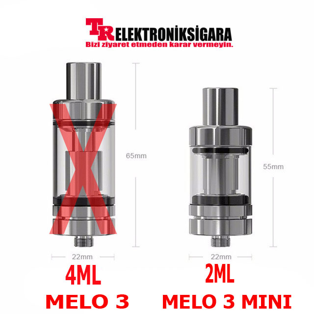 Eleaf iStick Pico Melo 3 mini Bubble Tank Camı
