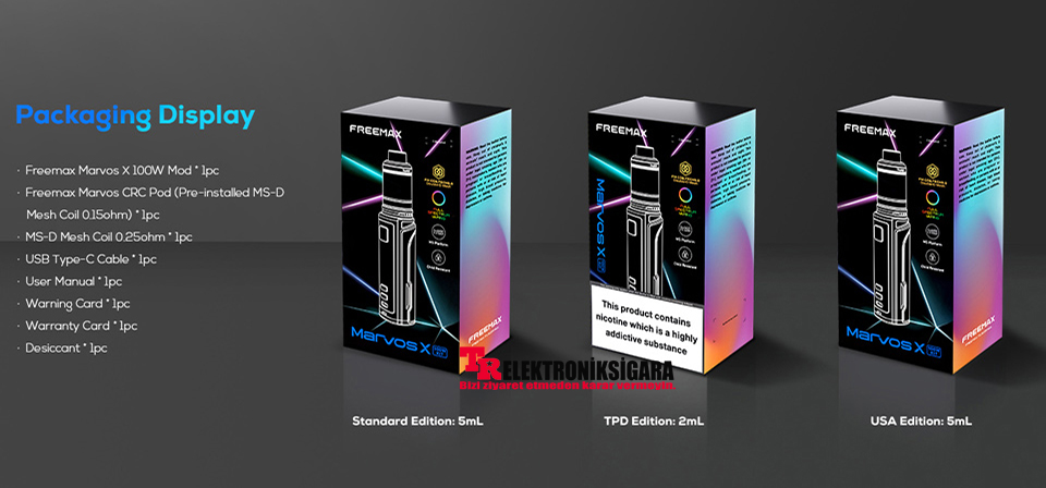 FreeMax Marvos X 100W Pod Kit 5ml