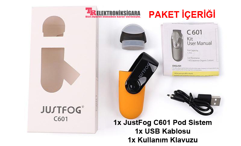 Justfog C601 Pod Elektronik Sigara