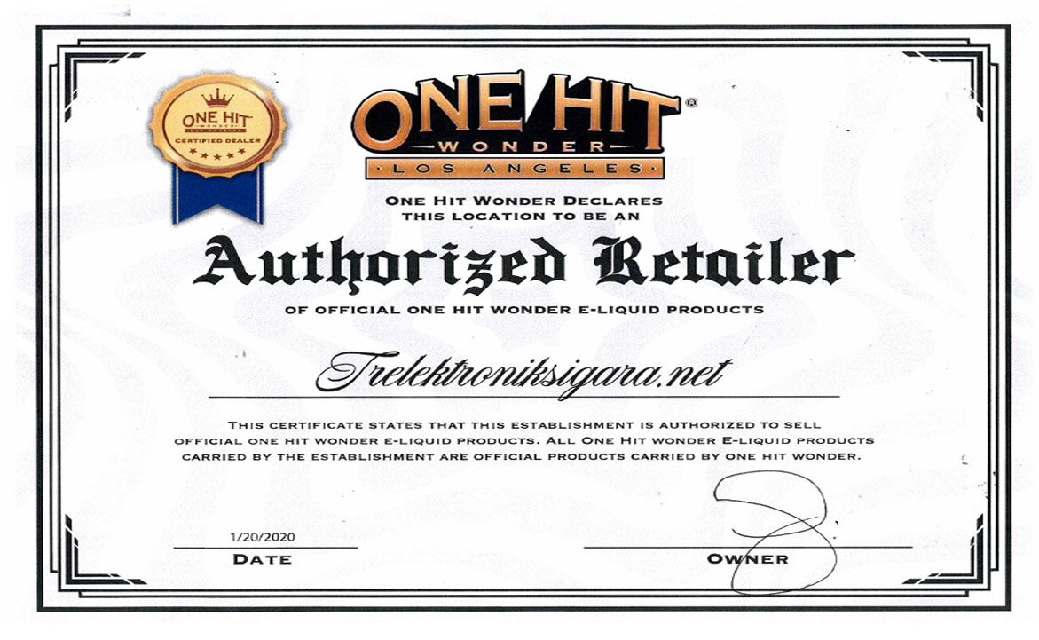 One Hit Wonder The Man Premium Likit 100ml