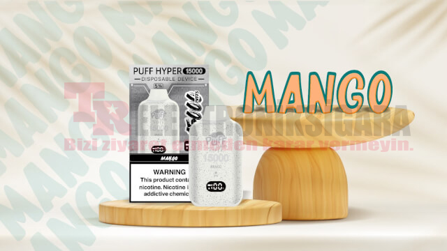 Pufftech Hyper 15000 Puff Bar %5 Nikotin Mango