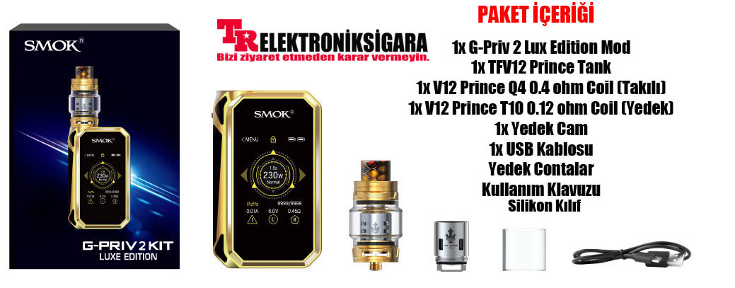 Smok G-Priv 2 Luxe Edition Kit TFV12 Prince Tank