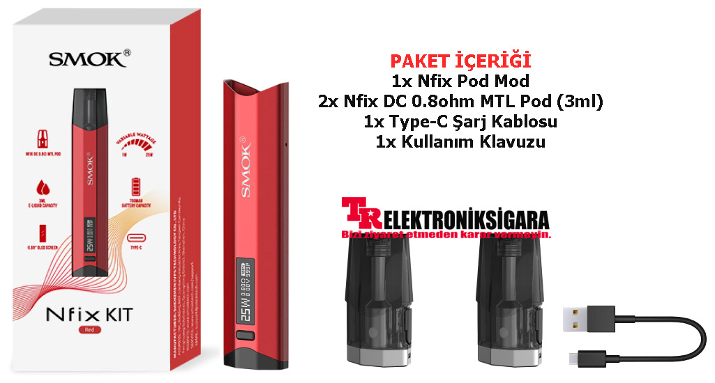 Smok Nfix Pod Mod Elektronik Sigara