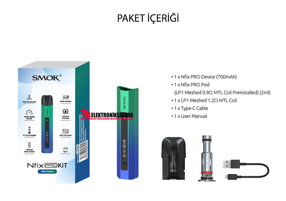 Smok Nfix Pro Pod Mod Elektronik Sigara