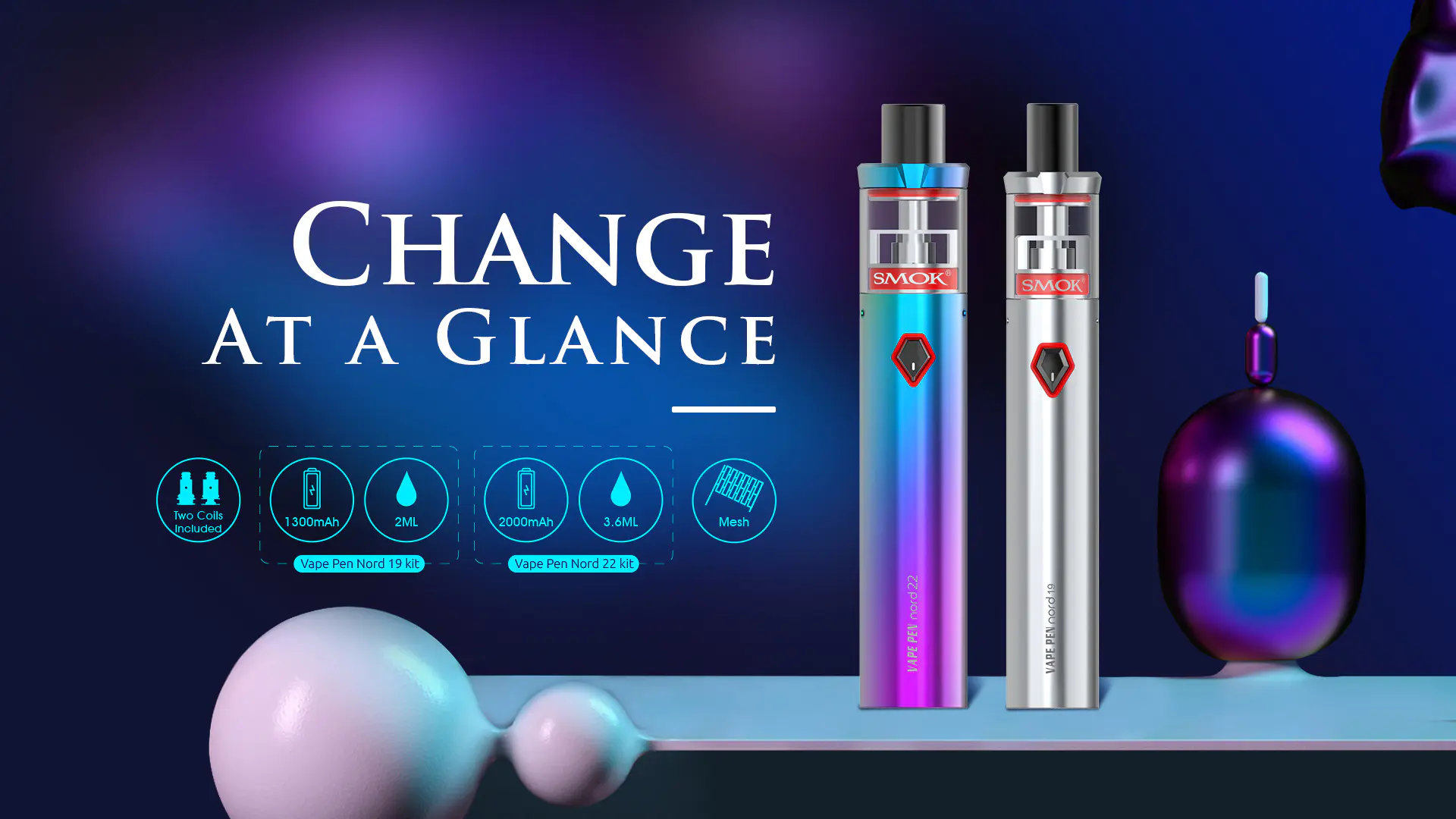 Smok Vape Pen Nord 22 Kit electronic cigarettes Review