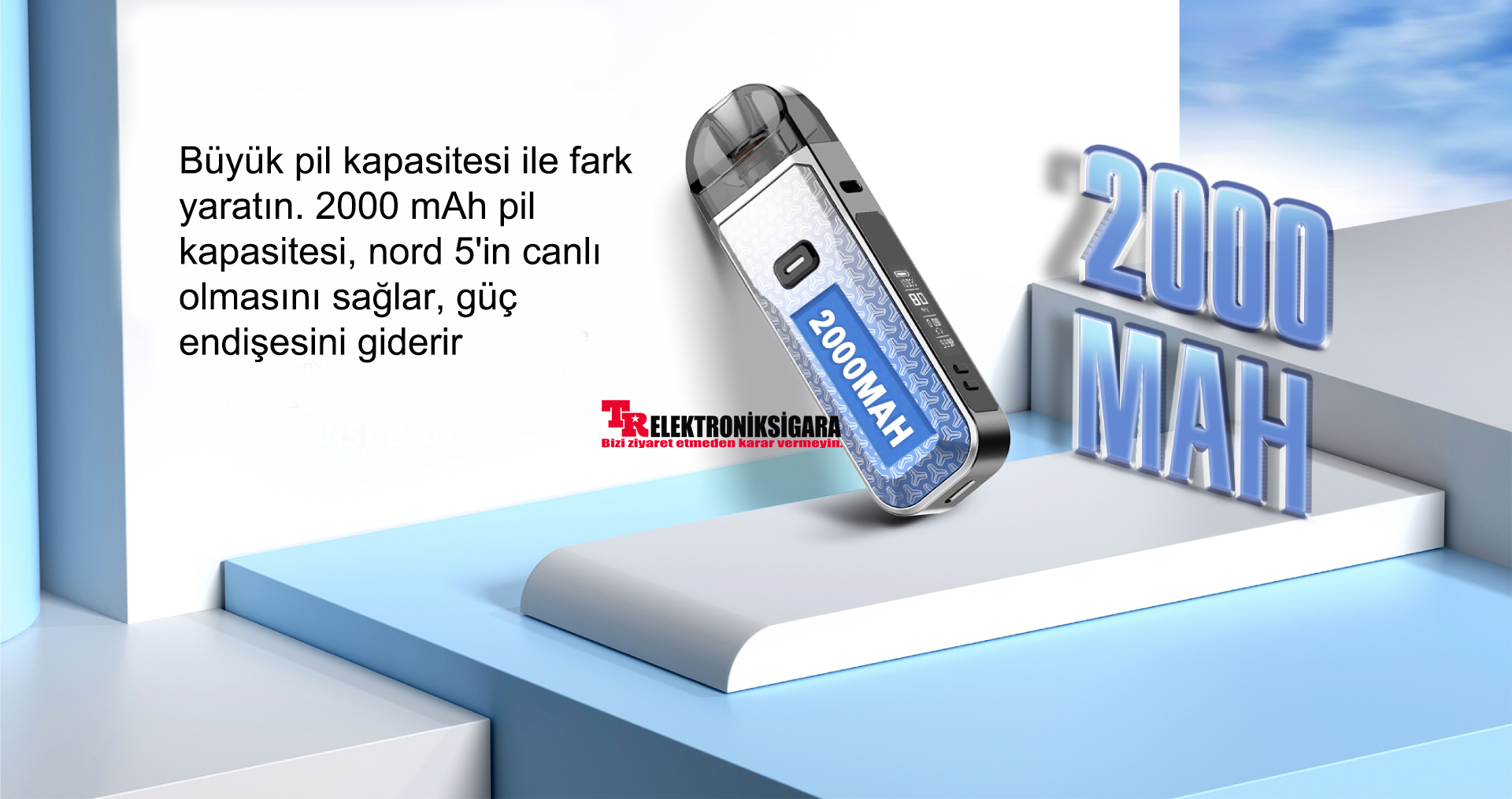 Smok Nord 5 80W Pod Mod Elektronik Sigara