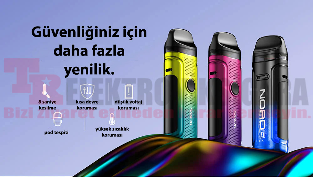 SMOK Nord C Pod Kit 50W Elektronik Sigara 1800mAh