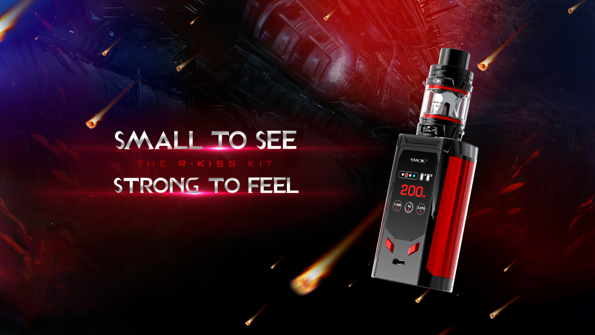 SMOK R-Kiss Kit EU Standard E-cigarette Review