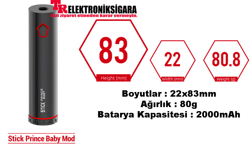 Smok Stick Prince Baby Kit 2000mAh