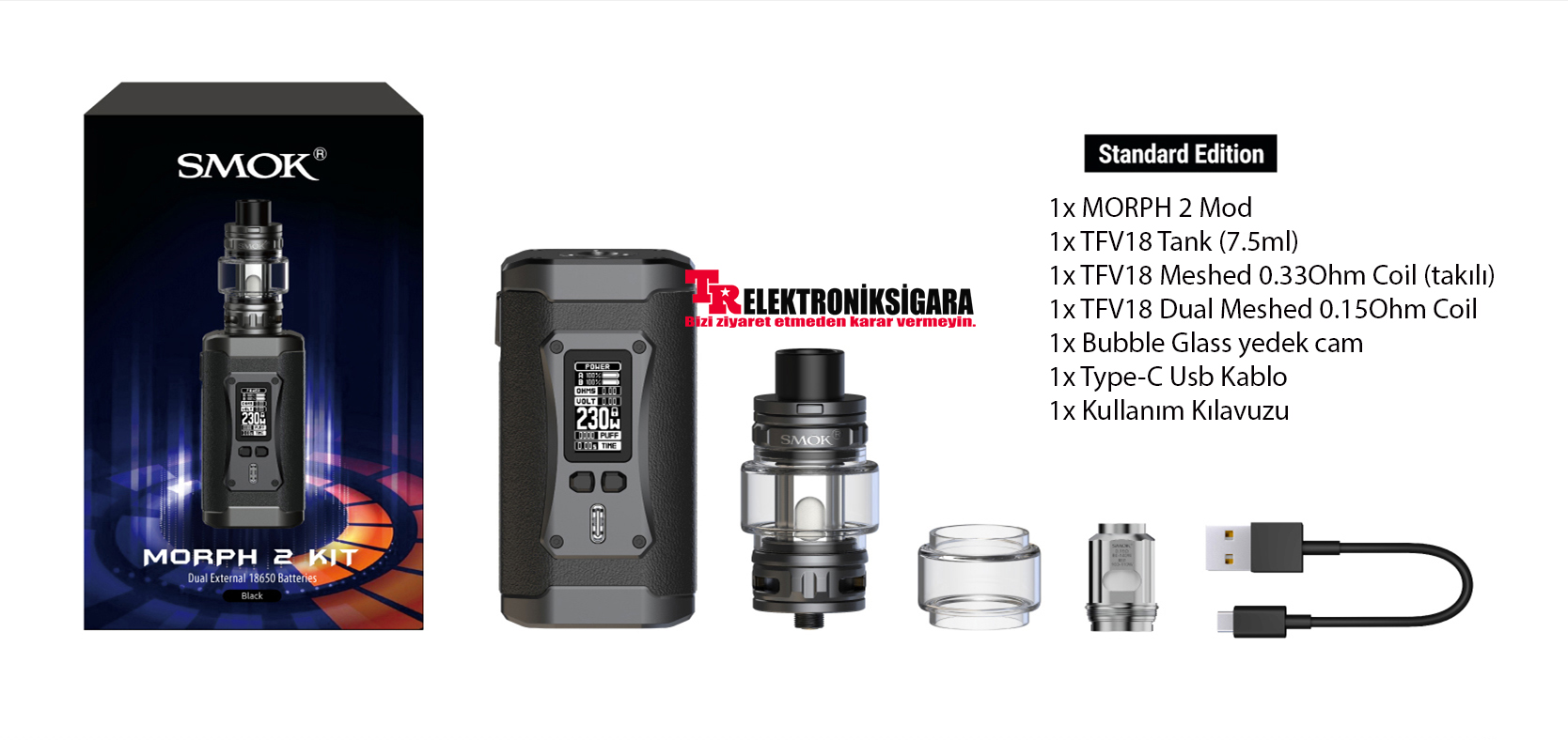Smok Morph 2 Kit 230W Ürün İncelemesi