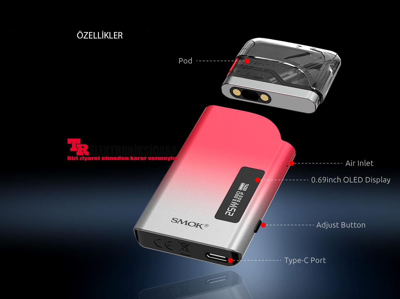 Smok Thiner Pod Kit 25W Elektronik Sigara İncelemesi