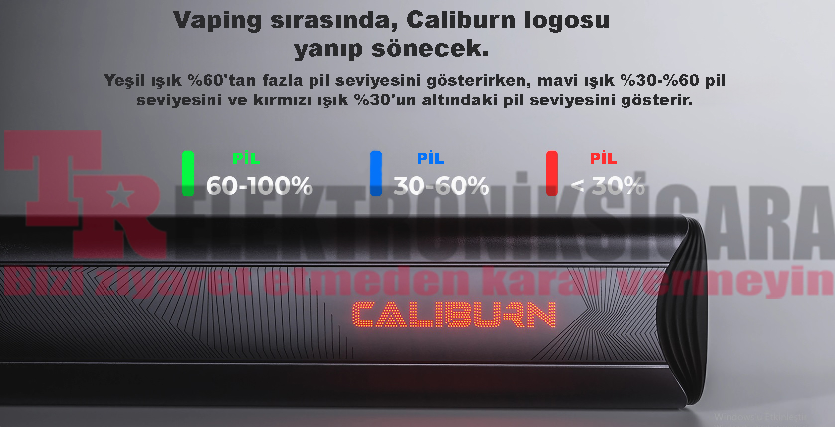 Uwell Caliburn A3S Pod Mod Elektronik Sigara