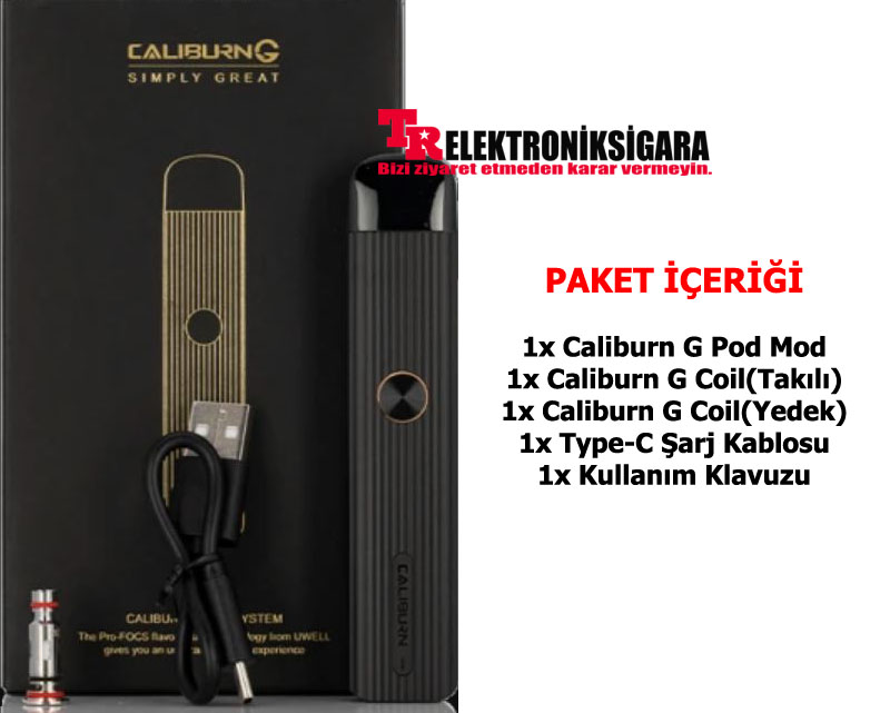 Uwell Caliburn G Pod Mod Elektronik Sigara