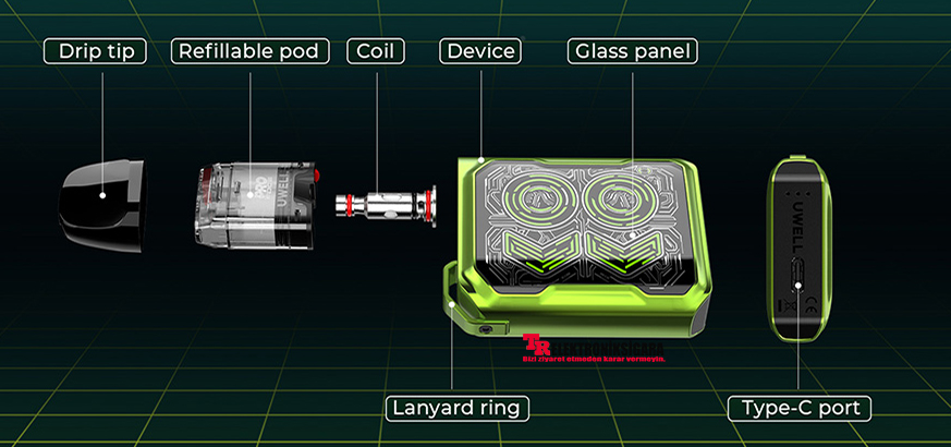 Uwell Caliburn Gk2 Pod Mod Elektronik Sigara
