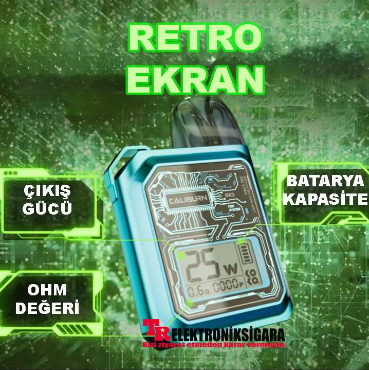 Uwell Caliburn Gk3 Pod Mod Elektronik Sigara