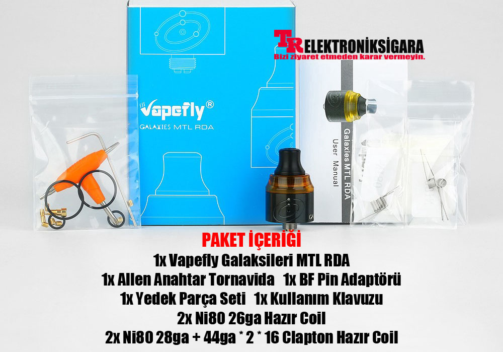 Vapefly Galaxies MTL RDA Atomizer