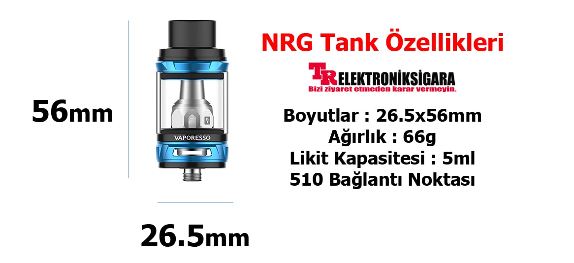 Vaporesso NRG Atomizer 5ml