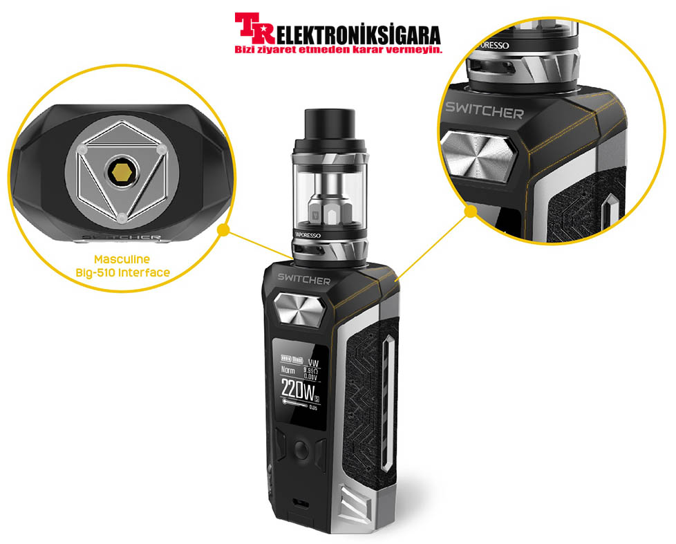 Vaporesso Switcher Kit 220W 5ml Elektronik sigara