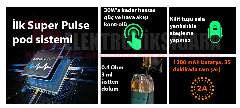 Vaporesso Xros Pro Pod Mod Kit Elektronik Sigara 1200mAh 