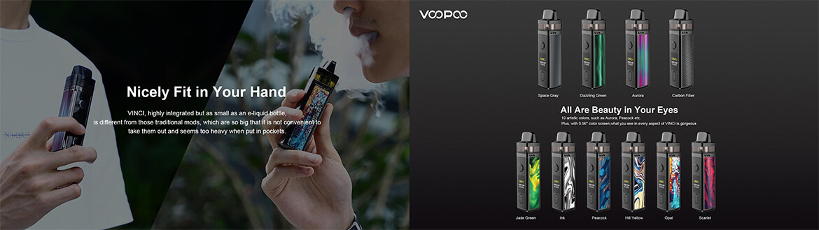 Voopoo VINCI 40W Pod Mod Elektronik Sigara