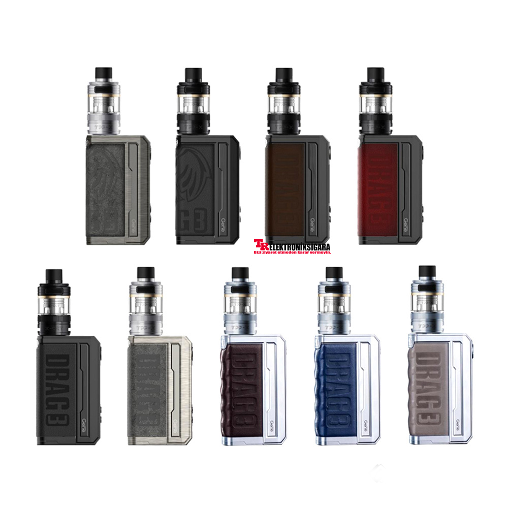 Voopoo Drag 3 Tpp-X 177W Pod Mod Elektronik Sigara