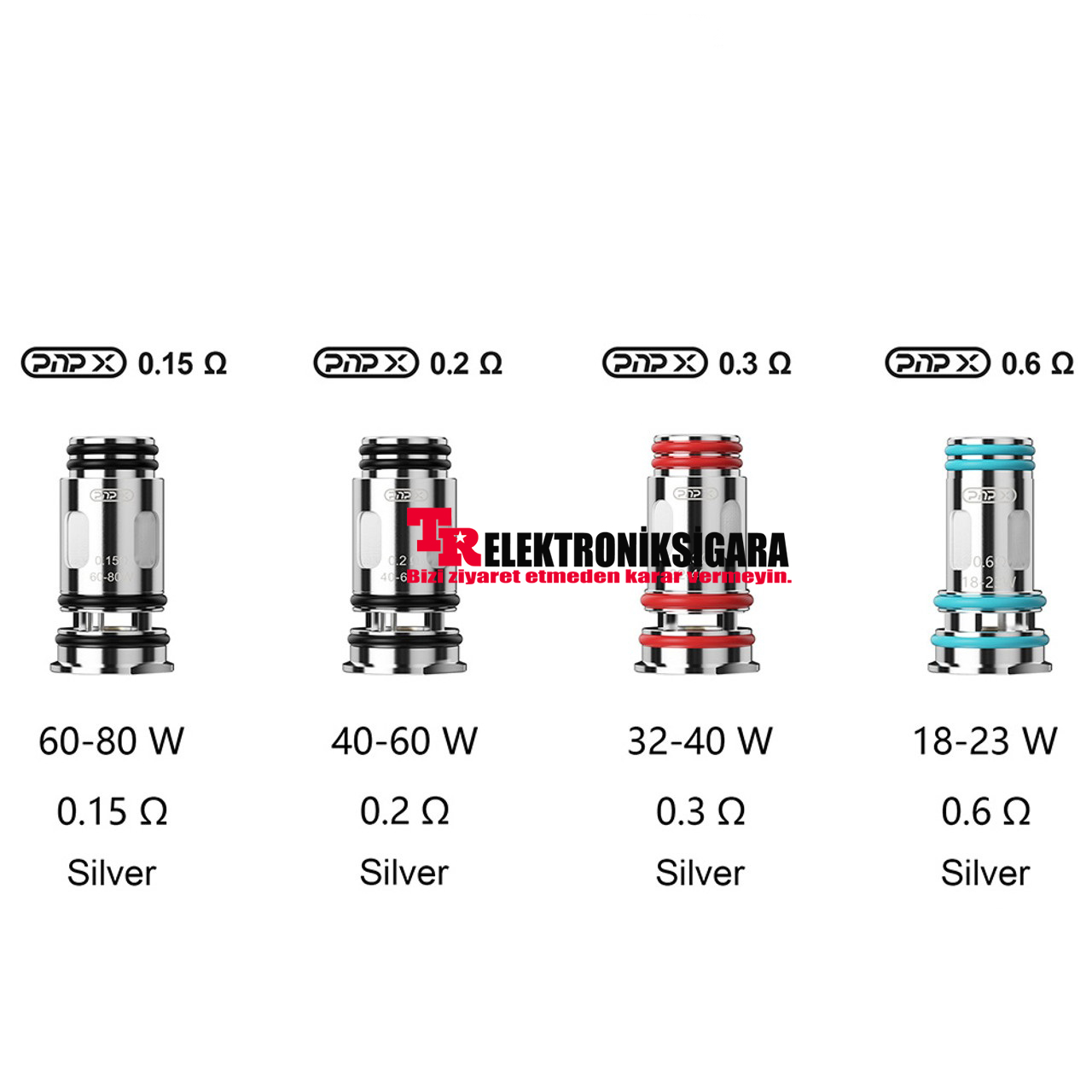 VOOPOO PnP X Coil 5'li Paket