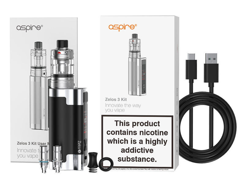 Aspire Zelos 3 80W MTL Nautilus 3 Kit