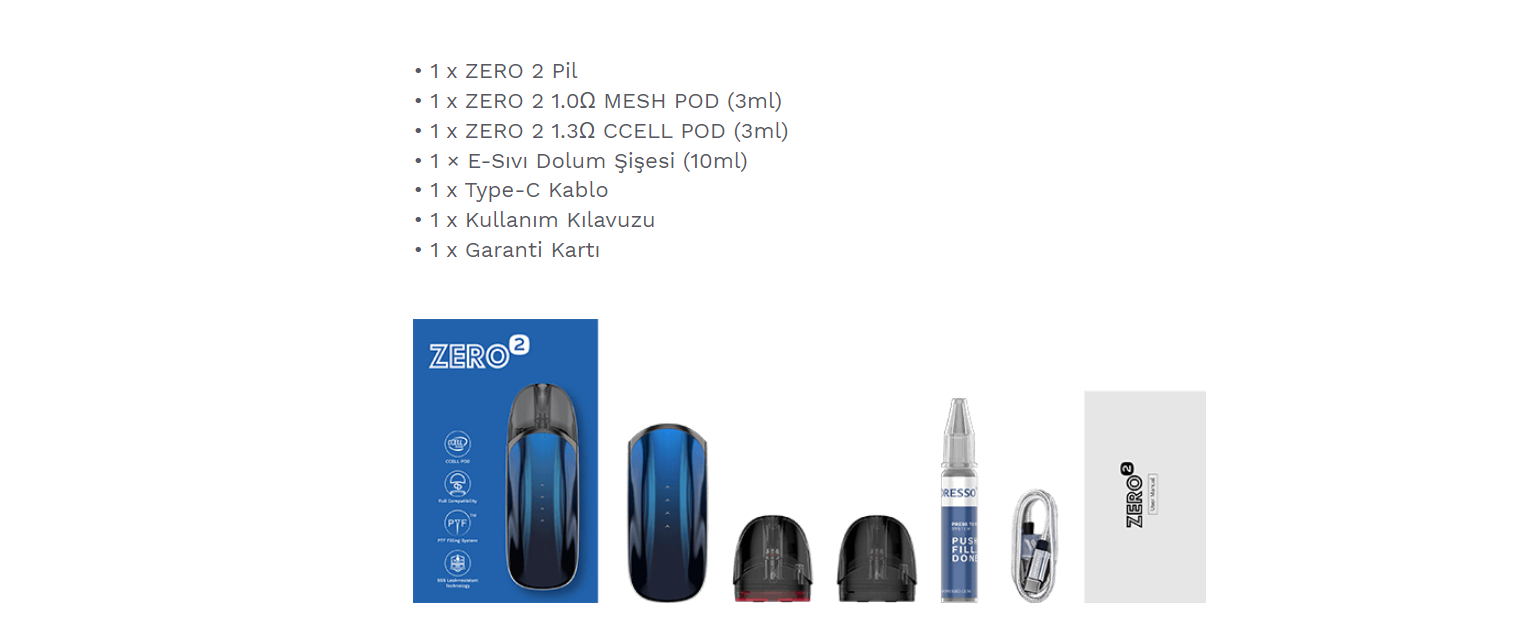Vaporesso Renova Zero 2 Pod Mod